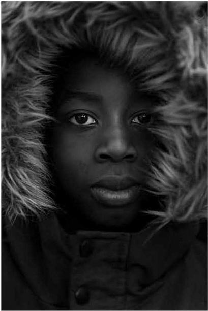 Child born in Darfur, now Iiving in London